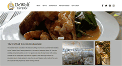 Desktop Screenshot of dewolftavern.com